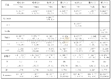 表2 中介效应模型估计结果
