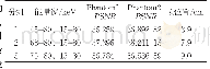 表2 图4中不同双能组合下两体模Zeff重建的PSNR值