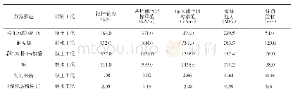 《表2 钢板桩刚度对结构计算的影响》