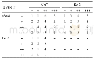 《表1 EBER、Ki67、Bcl2在鼻腔NK/T淋巴瘤中的表达(n)》