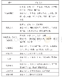 《表1-1濮阳市国家级、省级非物质文化遗产分类表》