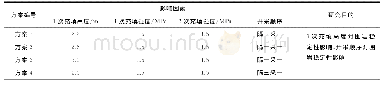 《表3 模拟方案设计：六边形进路开采方式对围岩稳定性影响数值模拟研究》
