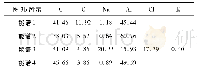 表4 图3b所示箔表面异物能谱结果(摩尔分数/%)