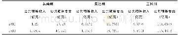 《表1 0 2010—2018年青南藏区历年公共财政预算收支状况（亿元）》