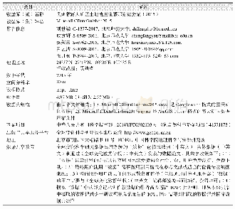 《表1 贵州省露天矿区土地覆盖遥感识别数据集（2015）元数据简表》