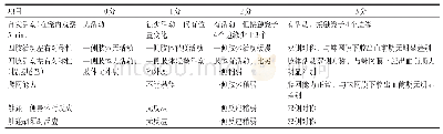 表1 改良的Garcia评分标准