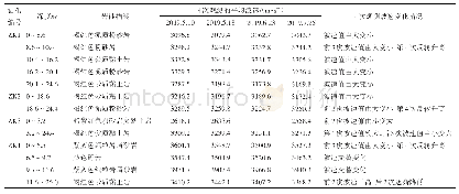 《表1 岩体风化快速测试成果》