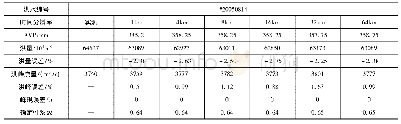 表1 0 不同空间分辨率的各次洪水模拟精度 (#20050814)