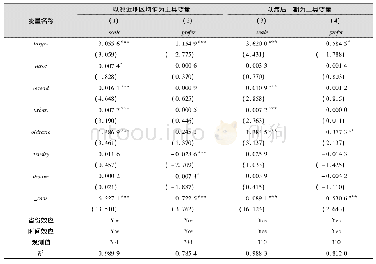 表3 工具变量(IV-2SLS)估计结果