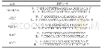 表1 qPCR引物：两种饲养方式下苏尼特羊肉中鲜味物质含量及相关调控基因表达量