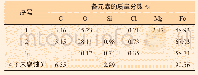 表5 腐蚀产物EDS分析结果
