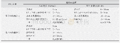 表2 北京市常用透水砖路面结构组合一览表