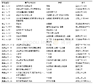 《表1 非受戒信佛弟子墓塔造像情况》