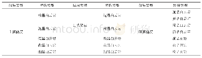 表2 四川盆地西部雷四段不同类型储层岩性统计表（按所占比率顺序）