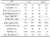 表2 RSV流程不同工况模拟结果