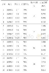 《表5 充填体试块抗压强度》