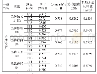 《表2 探索性因子分析结果》