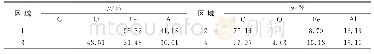 表2 图3中1,2,3和4点的EDS分析结果