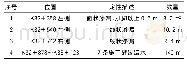 《表1 隧道渗漏水现场调查部分统计表》