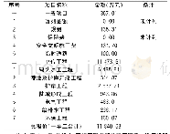 表5 工程量清单项目总价表（计入安全文明施工费）