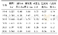 《表4 1984-2016年沙坪洲洲体参数表》