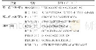 表2 pol基因区扩增和测序引物