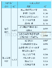 《表1 0 结构风险评价指标权重计算结果》