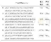 《表1 p 1 6基因启动子甲基化特异性P C R分析所用引物》