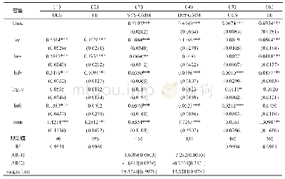 表3 中国区域流通效率对消费总量的影响检验