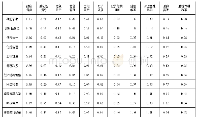 表2 2008-2013年中国地方政府债务治理政策一级编码共现矩阵