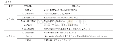 表2 数字化基础的指标体系