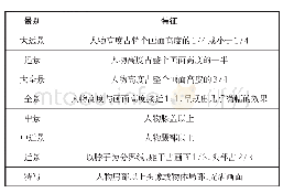 表1 景别的划分标准：影像创作中景别的单独表意与组合叙事