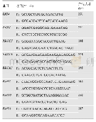 《表2 qRT-PCR引物序列信息》