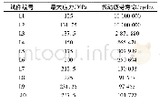 表1 微动疲劳寿命试验结果