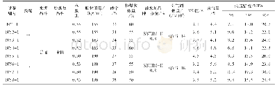 《表1 3 碾压混凝土力学性能试验成果表》