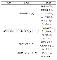 《表4 海洋工程层次分析结构》