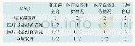 《表3 临床服务层面(C1)对应各项目层判断矩阵(R1)》