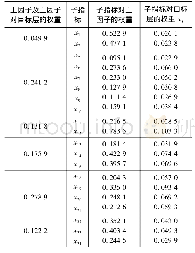 表6 基于熵权法的指标权重