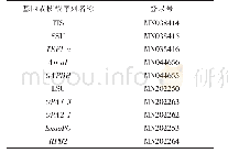 《表1 代表性菌株Alternaria longipes AXLKY2019010的基因登录信息》