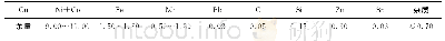 表1 铜镍管（CuNi10Fe1.6Mn）化学成分（质量分数）