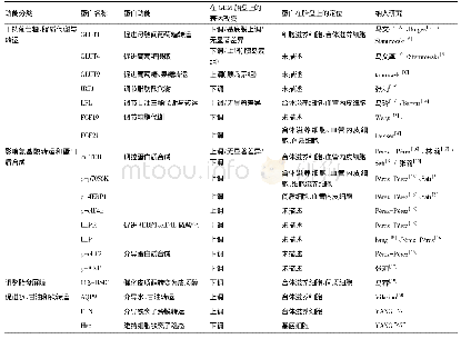 表2 胎盘差异表达蛋白对胎儿生长发育的影响:功能分类、表达改变及定位