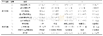 《表6 大宗(战略新兴)紧缺矿产评价体系指标及分值标准》