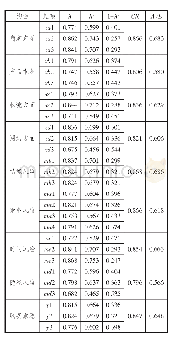 表9 整体模型CFA分析汇总 (N=415)