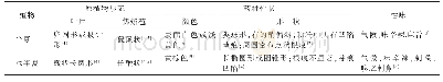 表1 半夏与水半夏原植物形态和药材性状、性味进行比较