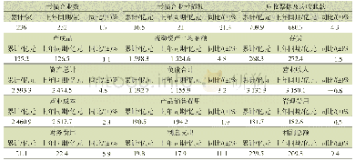 表5 2019年1–12月涂料行业主要经济指标完成情况