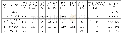 表1 某小型泵站地基土层参数表