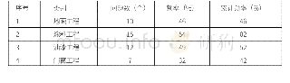 《表1 某工程项目装修问题统计表》