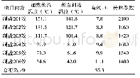 表2 制盐蒸发工艺技术参数