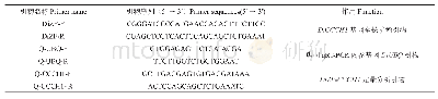 《表1 引物序列及扩增信息》