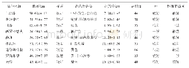 表3 引种大花萱草观赏性性状